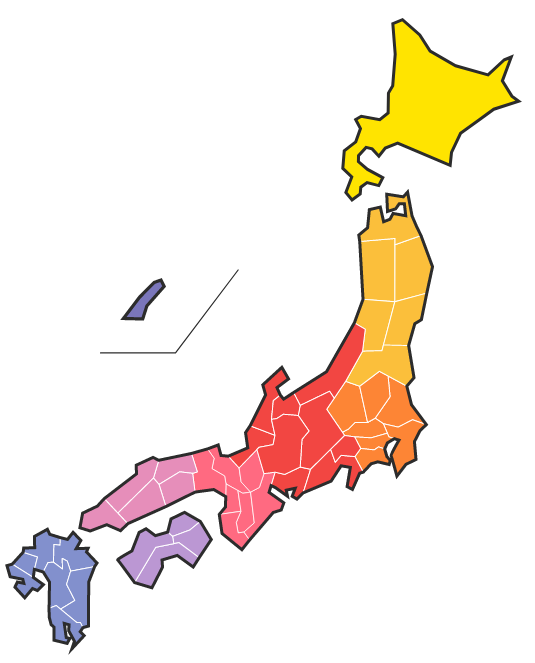 日本地図