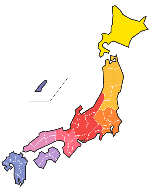日本地図
