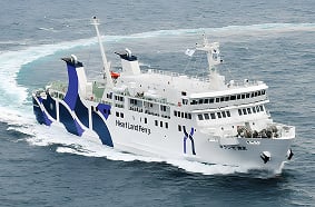 北海道奥尻町のフェリー事例